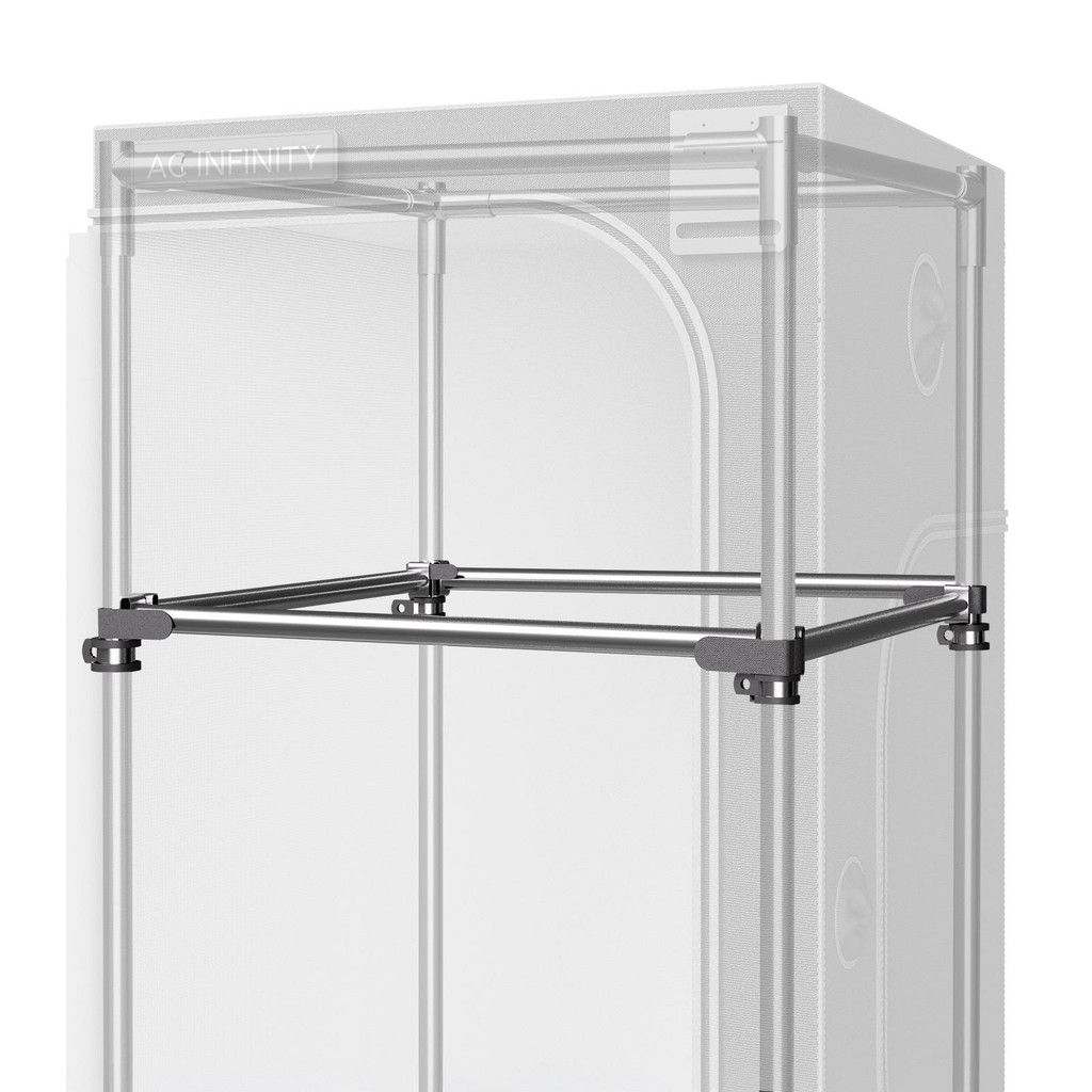 AC Infinity 3x3' Grow Tent Mounting Bars, High Airflow CFM Kit