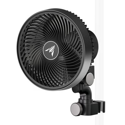 CLOUDRAY S6, GROW TENT CLIP FAN 6" WITH 10 SPEEDS, EC-MOTOR, AUTO OSCILLATION