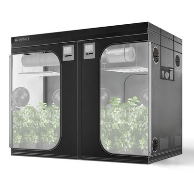 CLOUDLAB 899, ADVANCE GROW TENT 8X8, 2000D DIAMOND MYLAR CANVAS, 96" X 96" X 80"