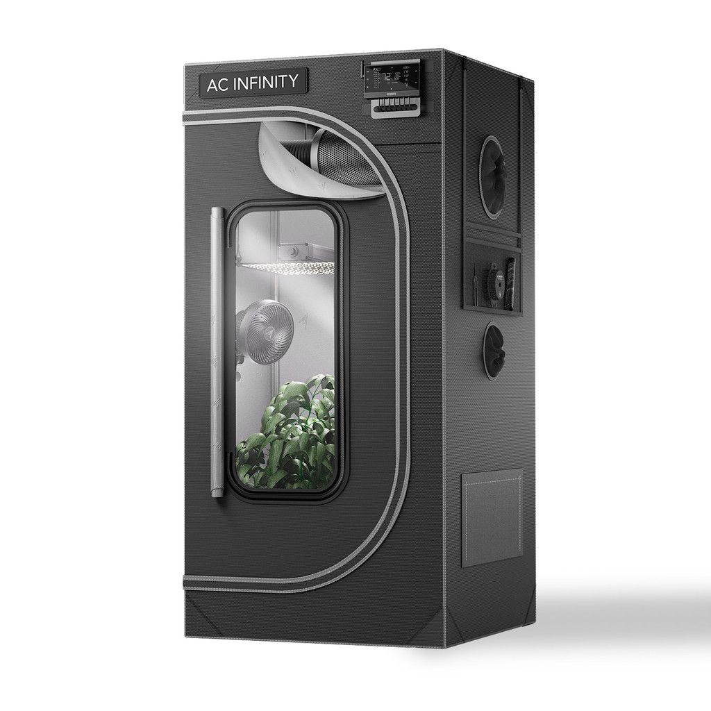 CLOUDLAB 632, ADVANCE GROW TENT 3X2, 2000D DIAMOND MYLAR CANVAS, 36" X 24" X 72"