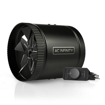 AC Infinity Raxial S8 Booster Duct Fan 8" with Speed Controller