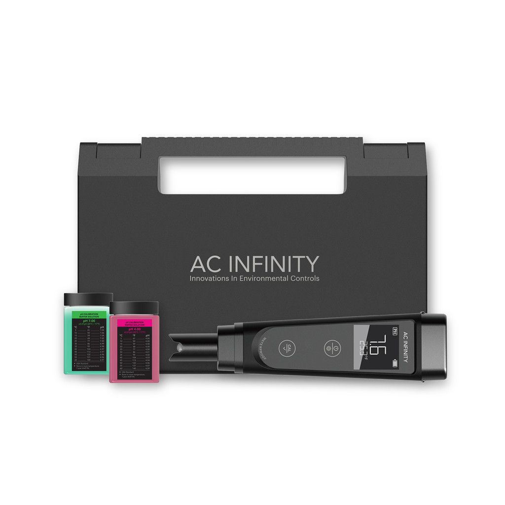 AC Infinity PH Meter Kit, High Precision Digital PH Pen with ¬±0.1 PH Accuracy, Nutrient Test Ph Meter for Water