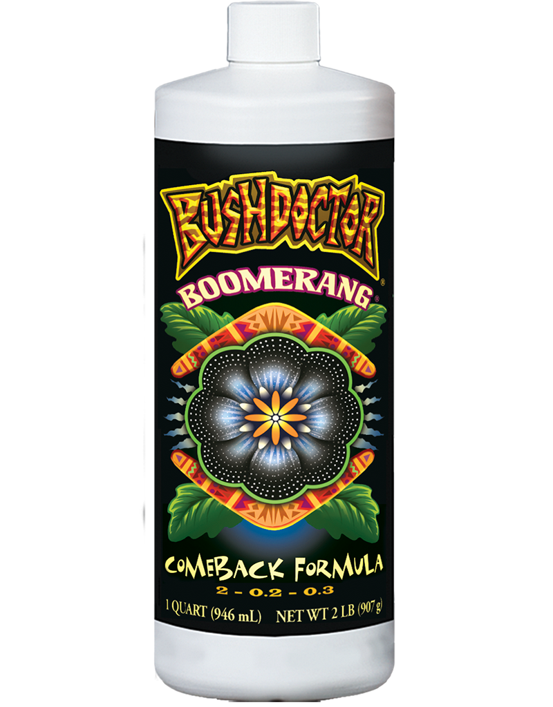 FoxFarm Bush Doctor Boomerang Vegetation Comeback Formula, Size: 1 Quart