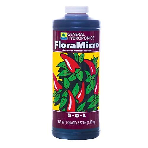 General Hydroponics FloraMicro, Size: 1 Quart