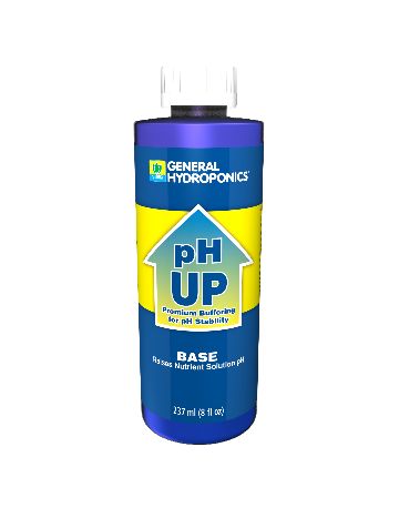 General Hydroponics PH Up, Size: 1 Pint