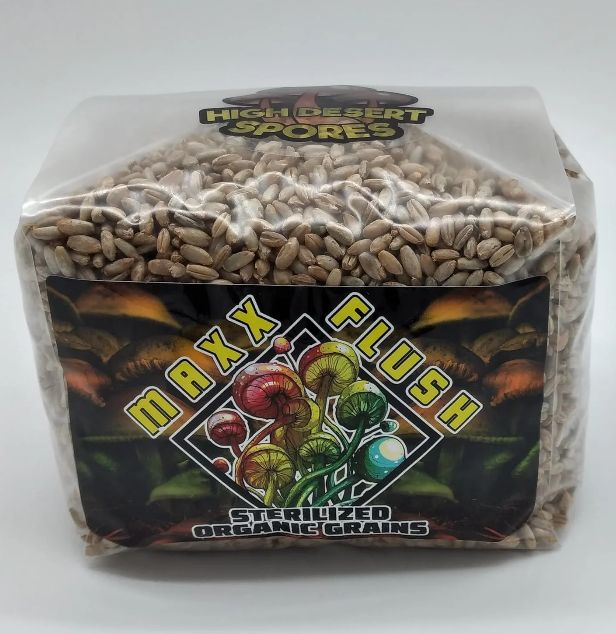 Maxx Flush 3lb Rye Substrate Bag