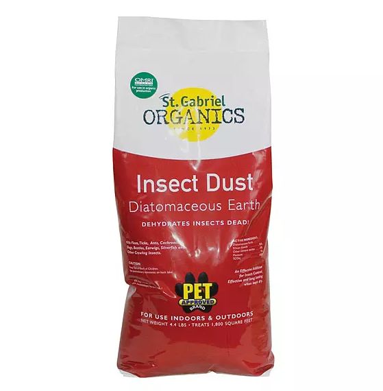 St. Gabriel Organics Pest Control 4.4 lb. Insect Dust Food Grade Diatomaceous Earth Crawling Insect Killer 50020-7