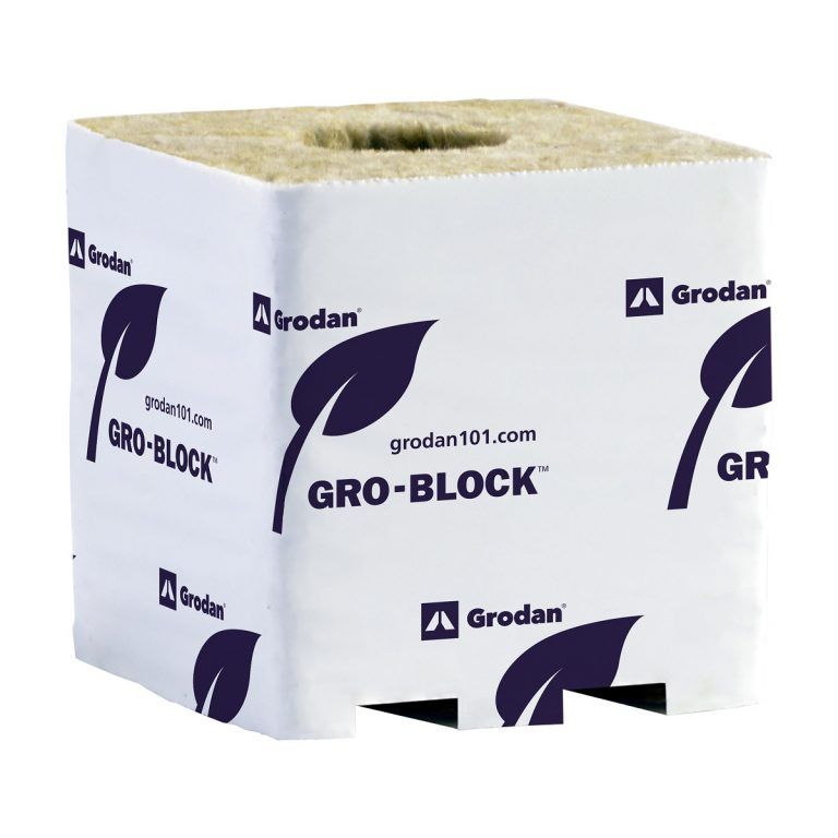 Grodan Improved Gro-Block - 4in x 4in x 4in