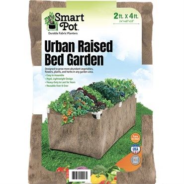 Smart Pot PVC Ready Urban Raised Bed Garden - 2ft x 4ft