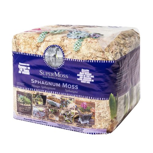 Supermoss Orchid Sphagnum Moss Dried, Natural