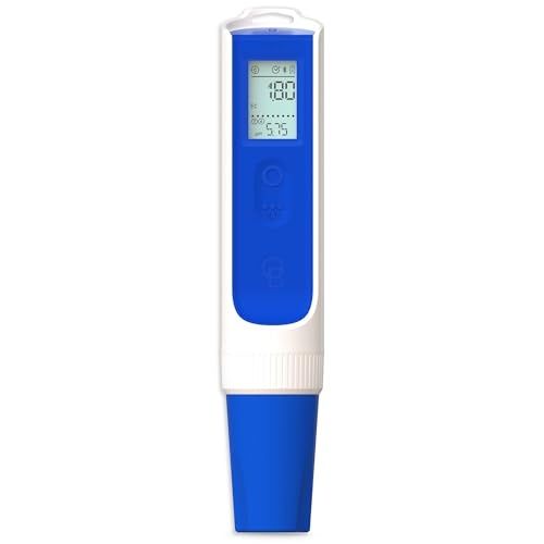 Bluelab OnePen - a 3-in-1 Temperature, EC/PPM and PH Meter, Lighting Fast Readings - Bluetooth Data Sharing &amp; in-App Tracking - Replaceable Probe