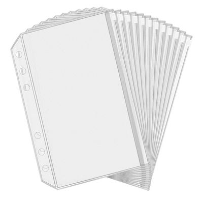 A5 Blank Zip Envelopes (6 pack)