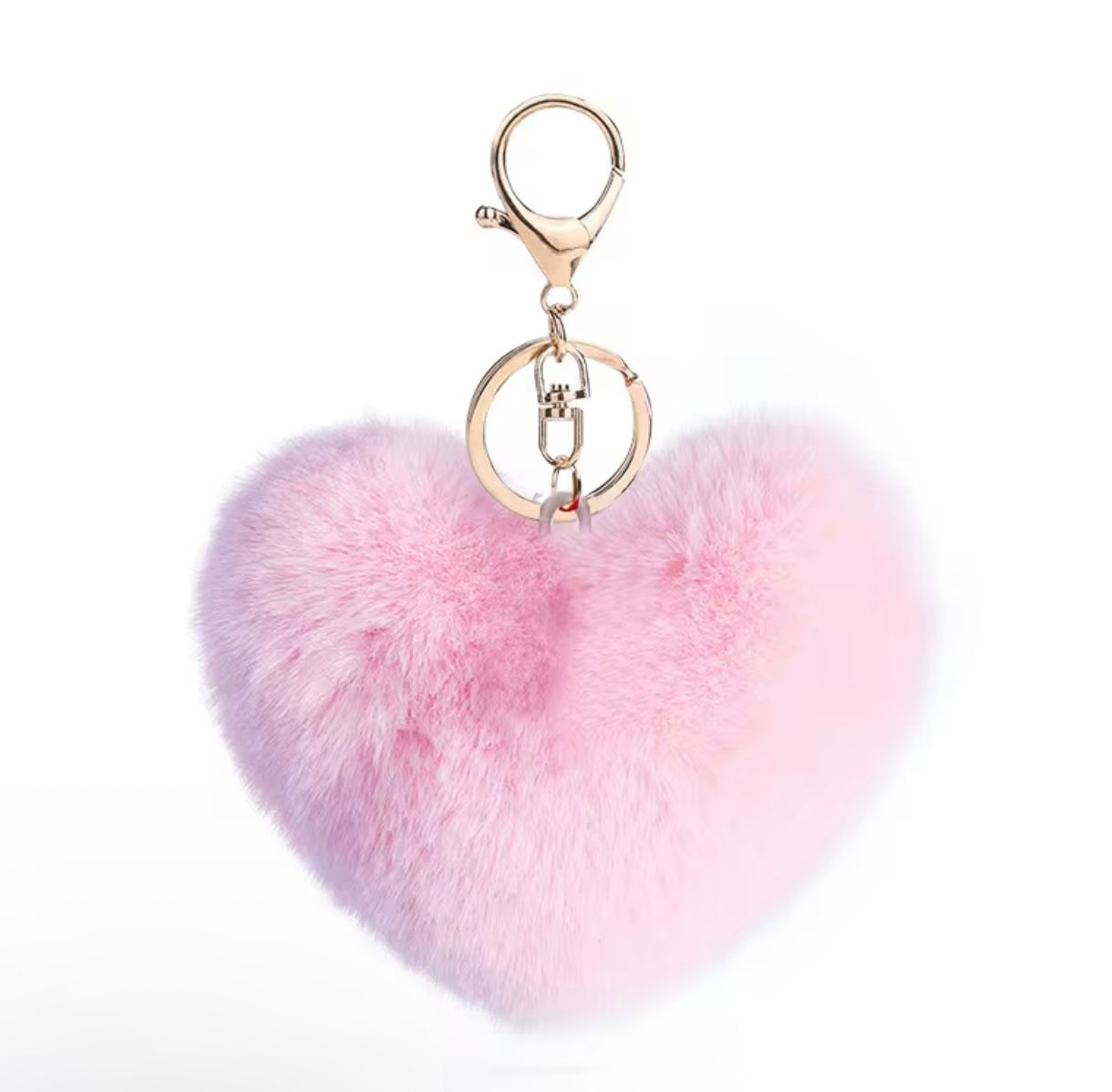 Puff Ball Heart Charm