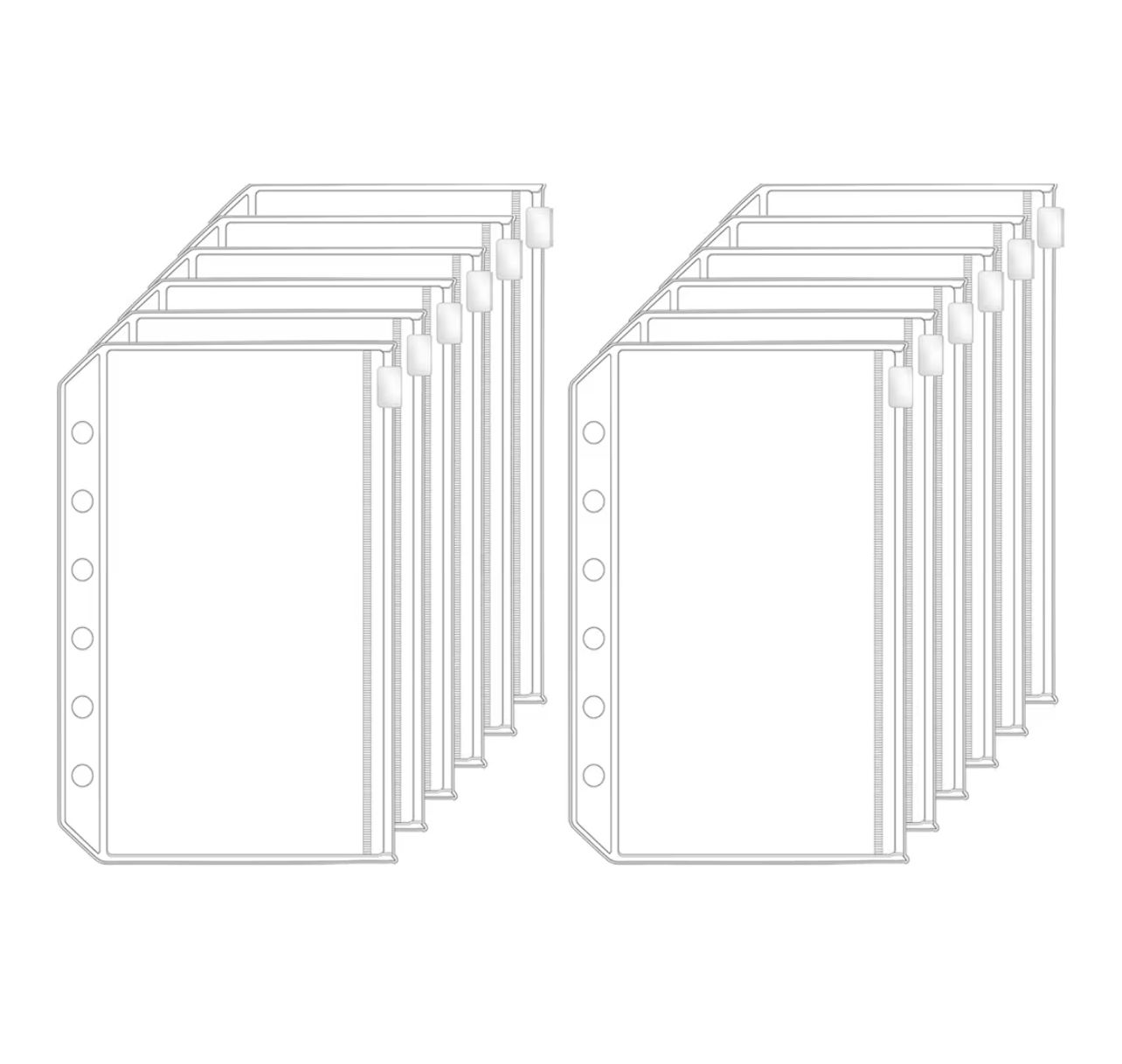 A7 Blank Zip Envelopes (5 pack)