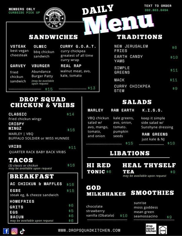 Daily Menu