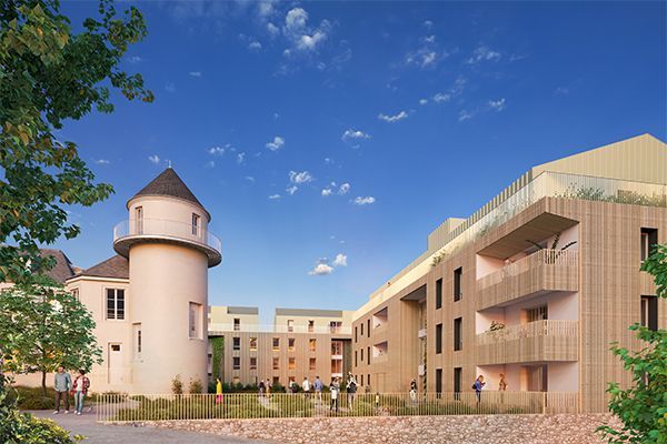 Domaine de la Ronce Chantier Domaine de la Ronce plan 3D