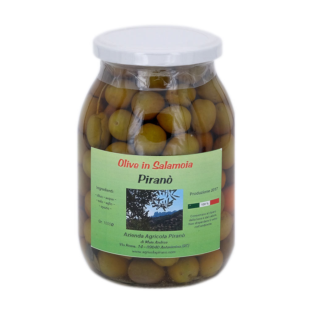 Olive in salamoia -  Vaso 1 Kg 0000D