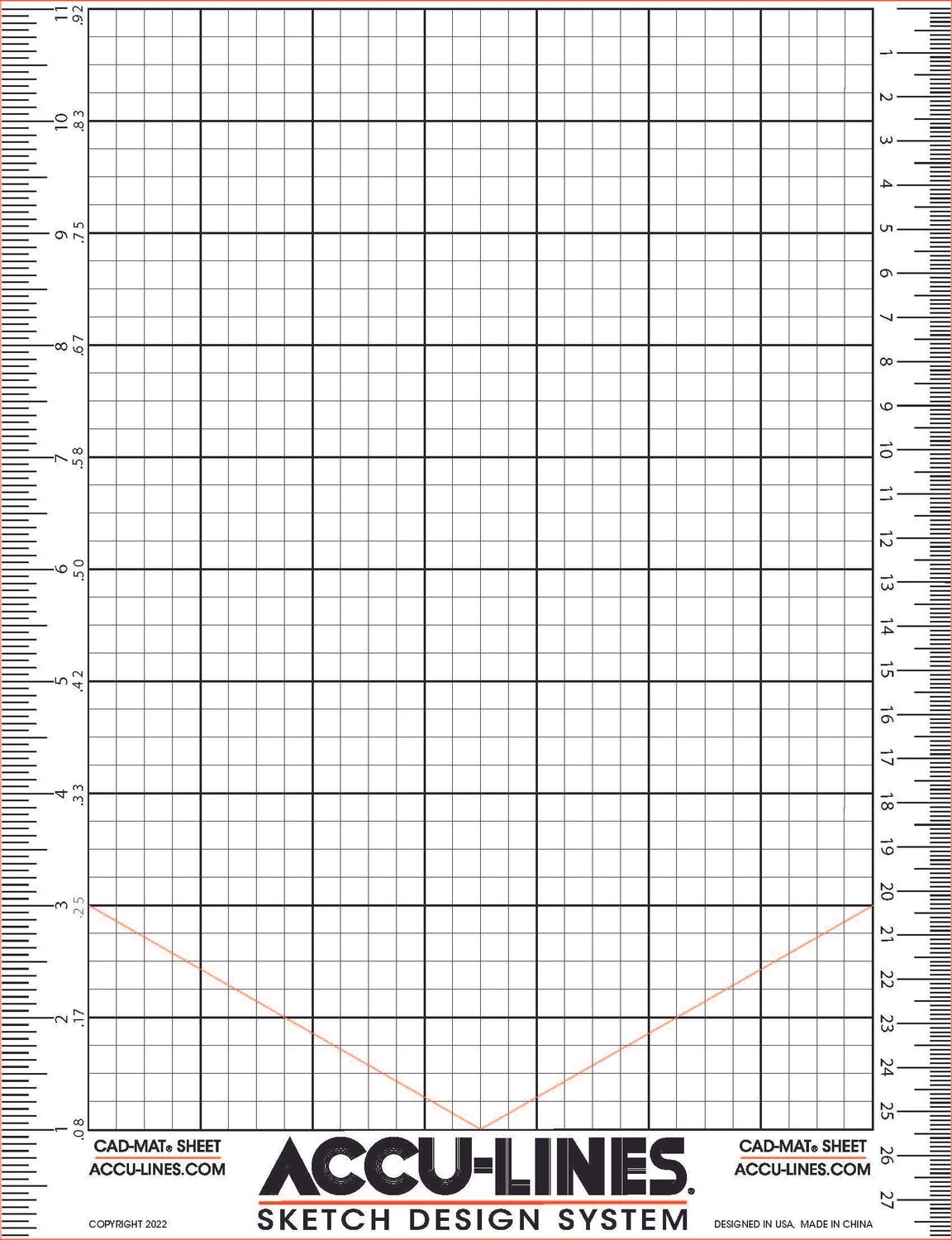 Accu-Line CAD-MAT Sheets Accu-Line CAD-MAT Sheets