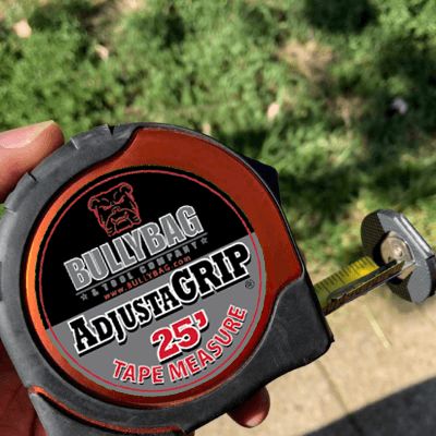 BB&TC AdjustaGRIP 25′ Tape Measure BB&TC AdjustaGRIP 25′ Tape Measure