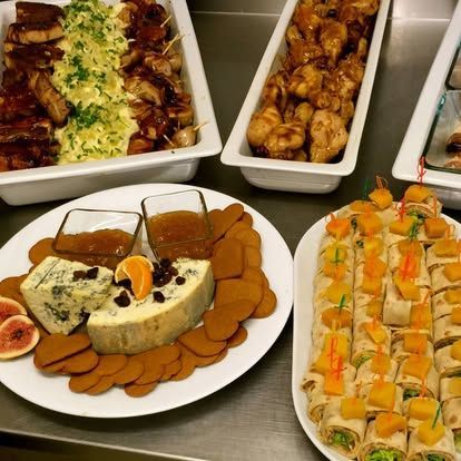 JULETAPAS-BORD Bilde av matrett