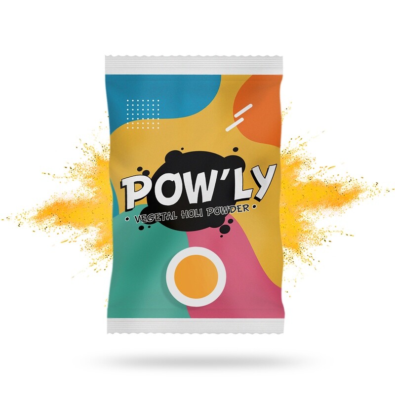 10 sachets SAFRAN poudre colorée POW&#39;LY - 70g