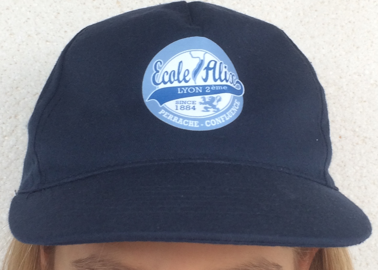 Casquette imprimé &quot;Ecole Alix&quot;