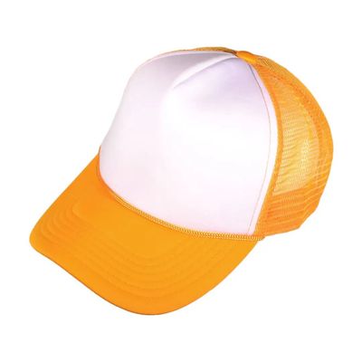 Custom Trucker Hat - White/Gold