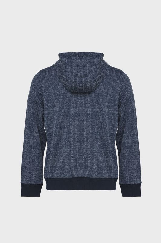 Navy Double-Zip Hoodie - Medium