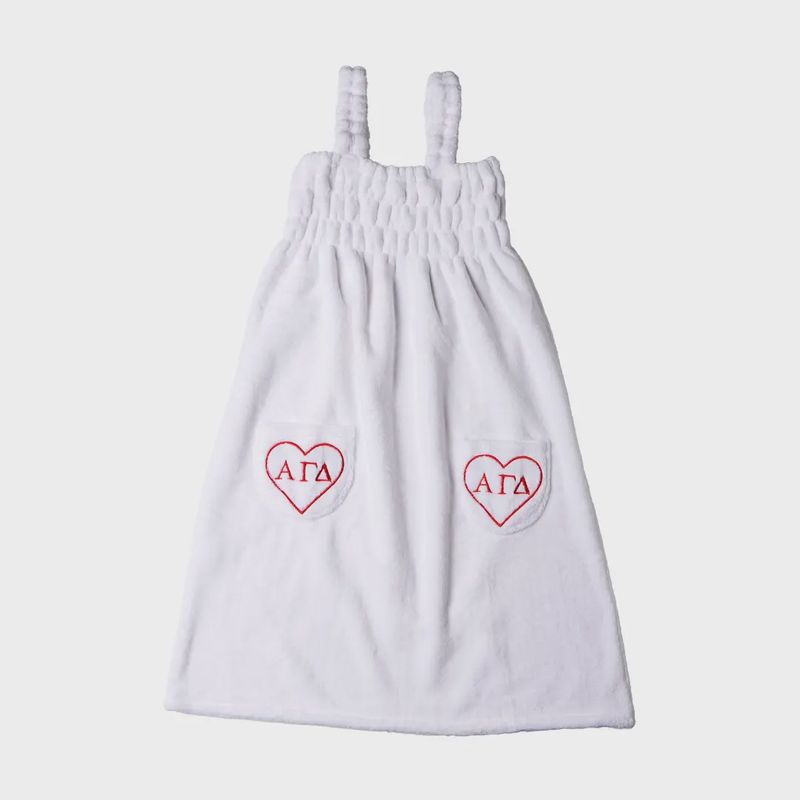 Sorority &amp; Greek Sweet Heart Spa Robe