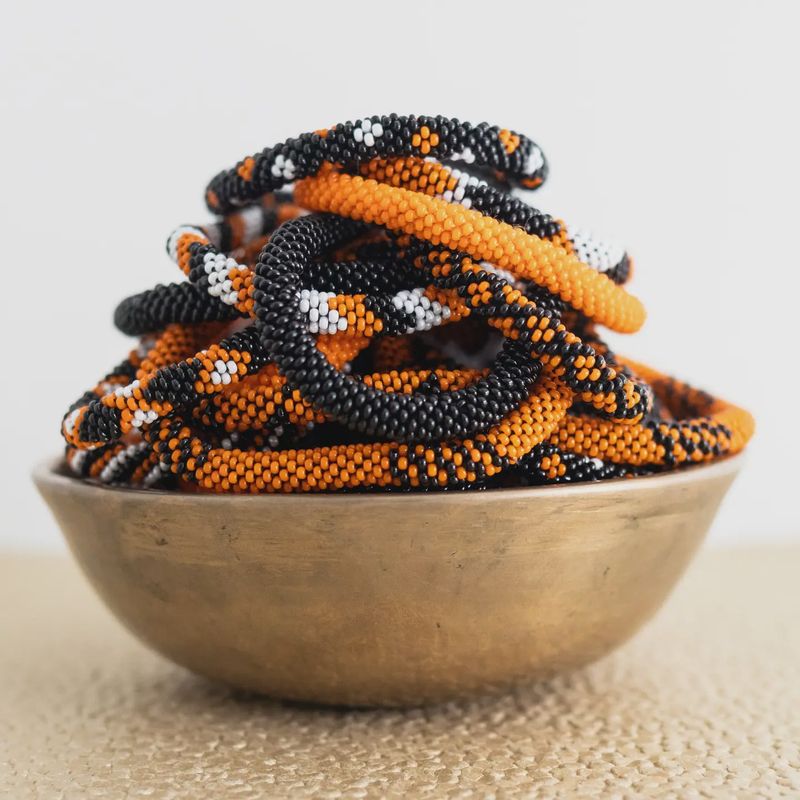Roll-On® Bracelets Orange and Black