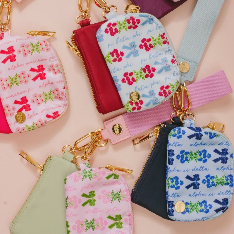 Sorority Dynamic Duo Pouch Wristlet