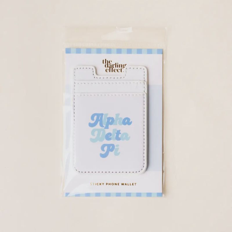 Sorority Stick-On Phone Wallet