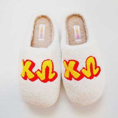 Chi Omega Sorority Slipper Set