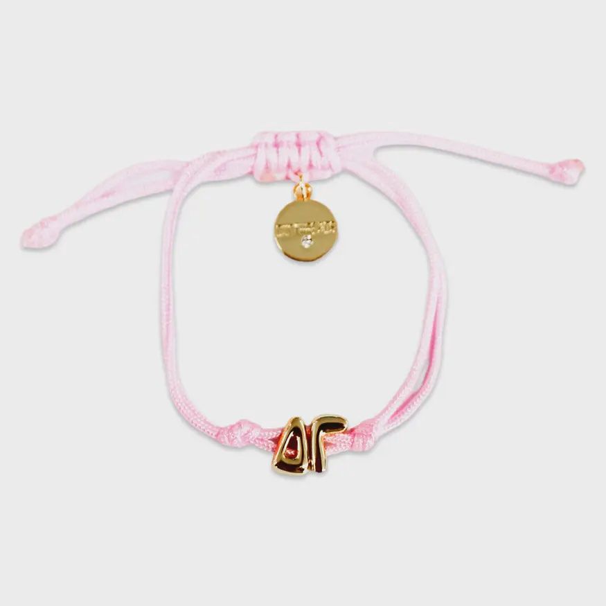 Delta Gamma Sorority Cord Bracelet