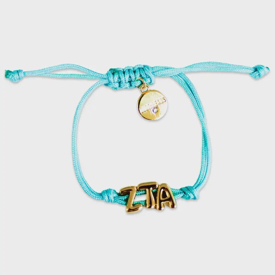 Zeta Tau Alpha Sorority Cord Bracelet