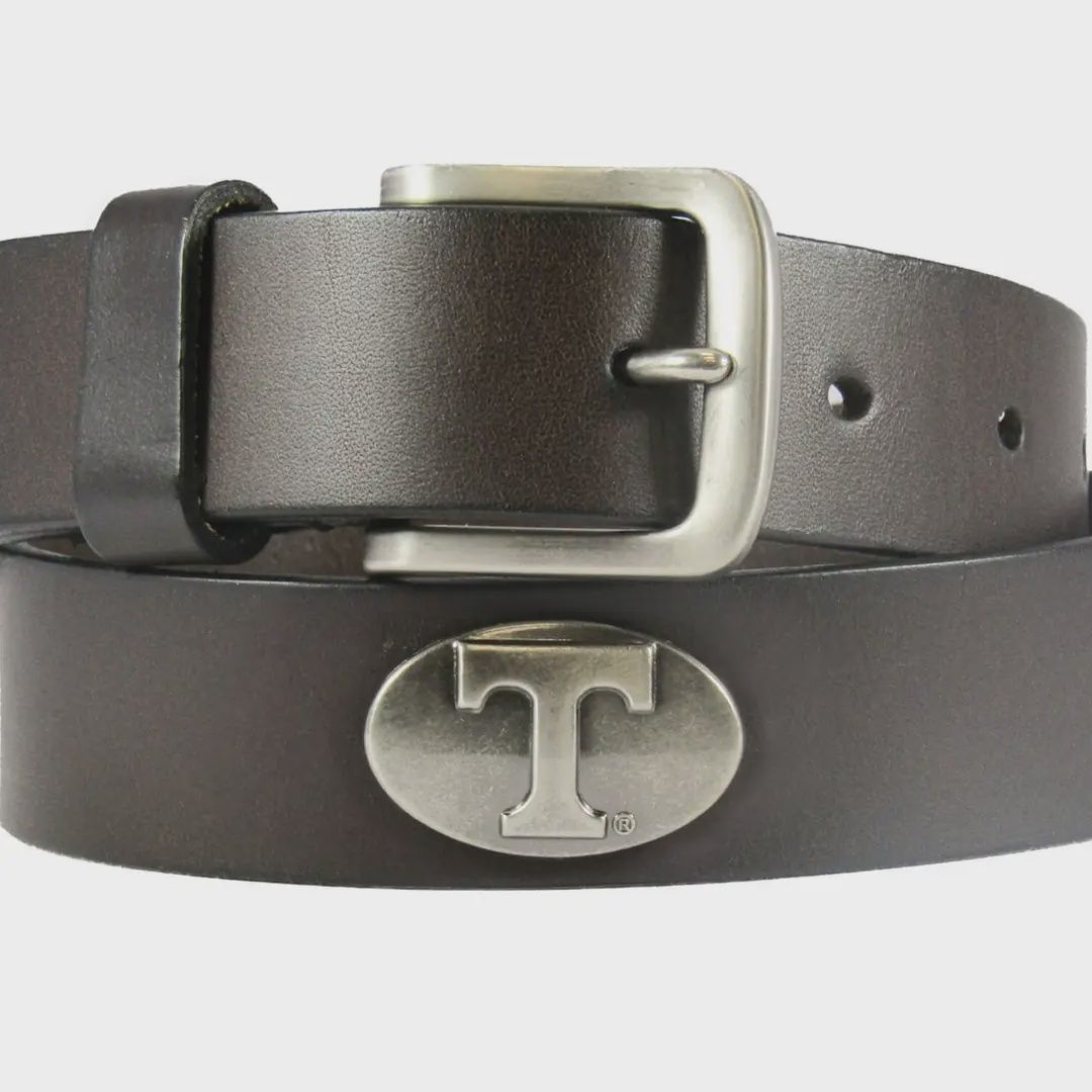 Tennessee Vols Men&#39;s Collegiate Leather Belt - Brown, Size: 32