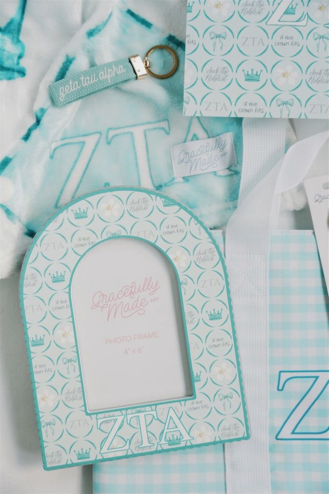 Zeta Tau Alpha Picture Frame, Sorority