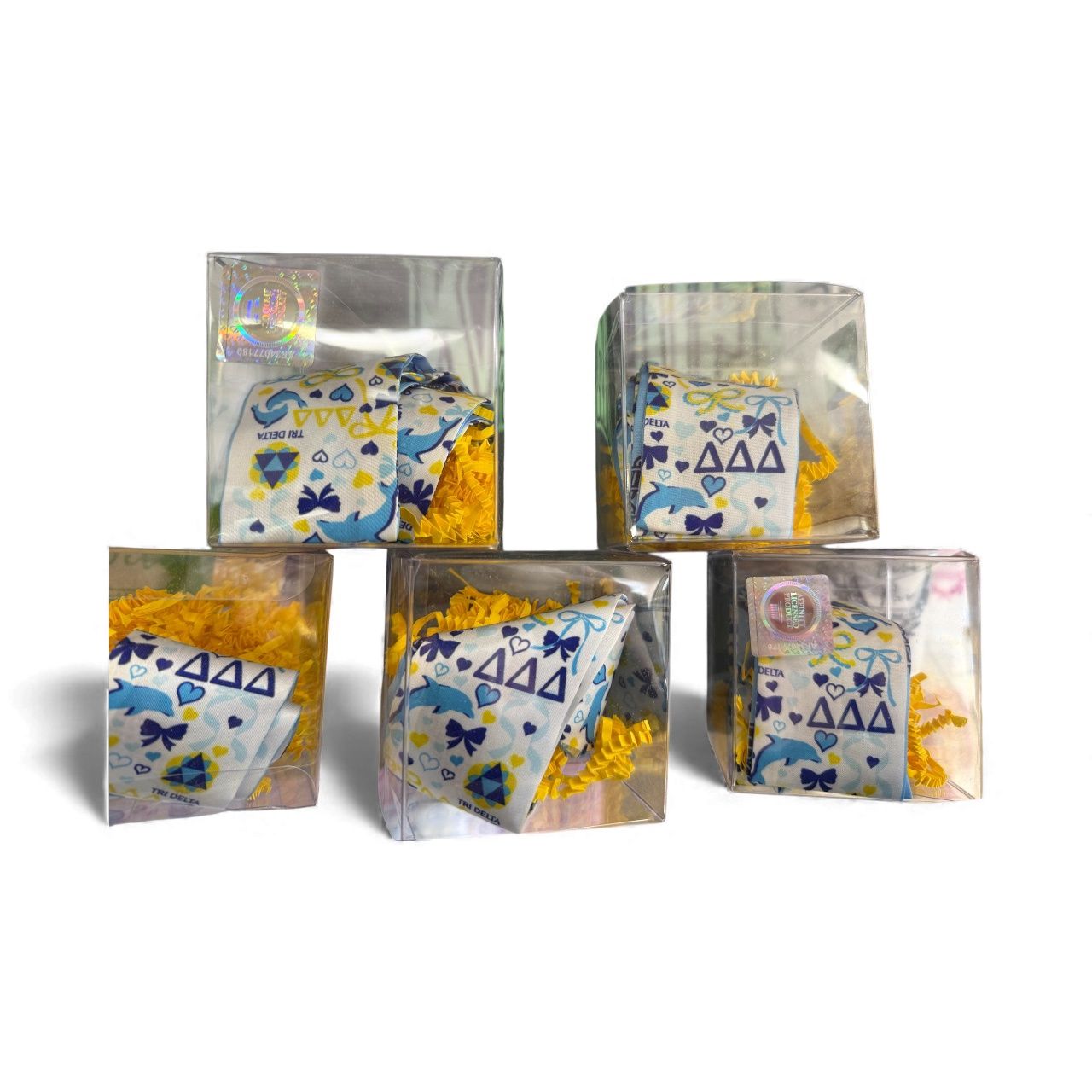 Sorority Silky Scarf - Delta Delta Delta