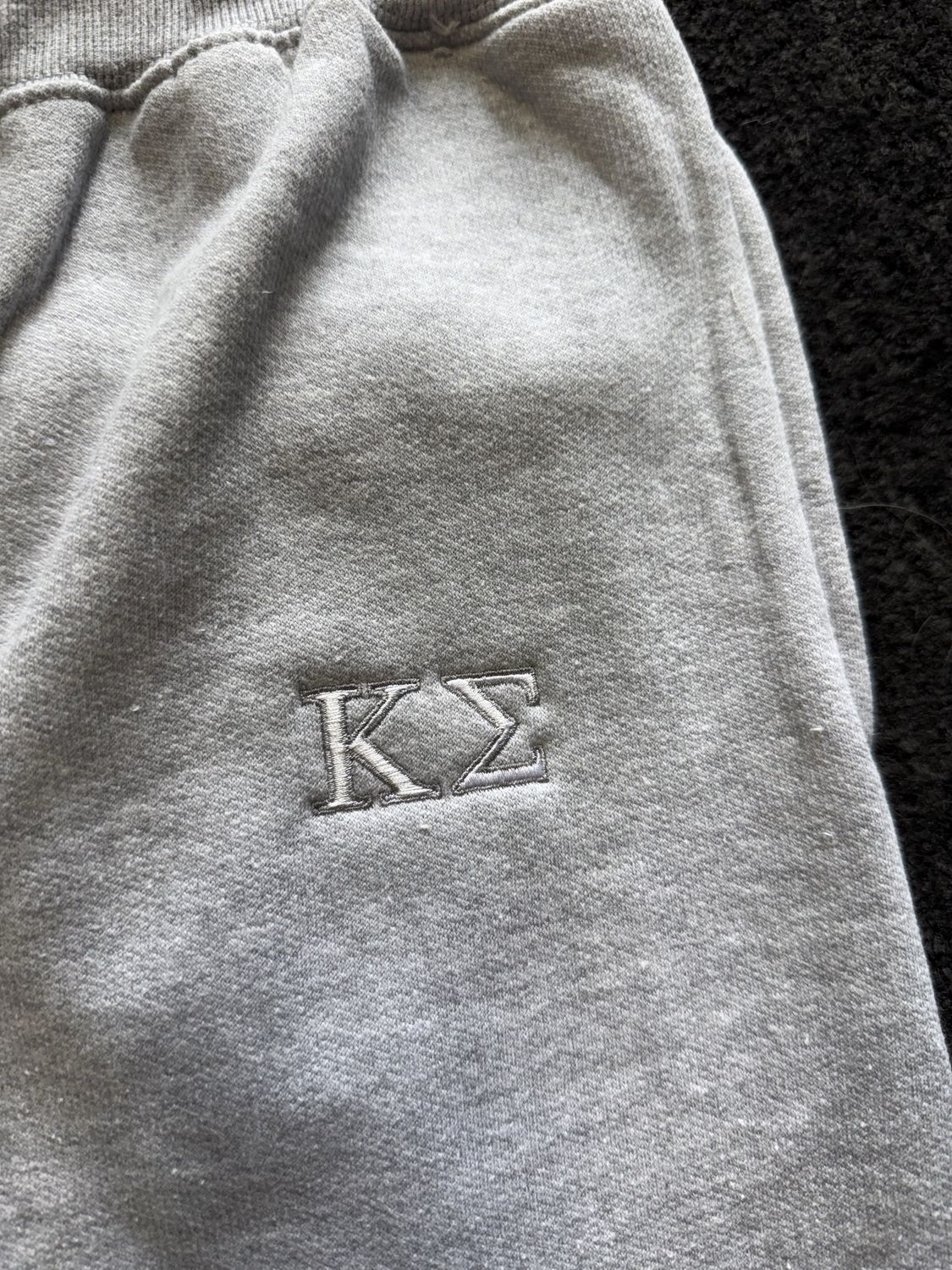 Jogger Fleece Sweatpants - Free Embroidery, Fraternity: Kappa Sigma, Size: M
