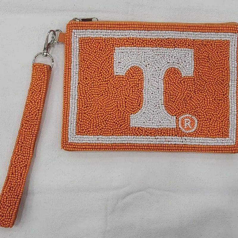 Tennessee Beaded Wristlet