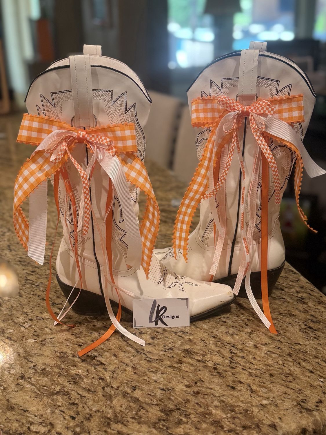 College Boot Bows, University: Tennessee