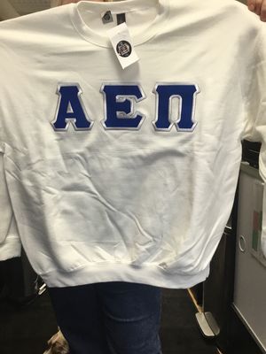 Fraternity Lettered Greek Crewneck - Alpha Epsilon Pi