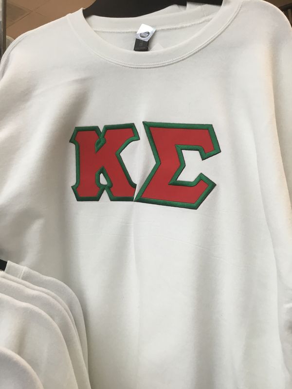 Fraternity Lettered Greek Crewneck - Kappa Sigma