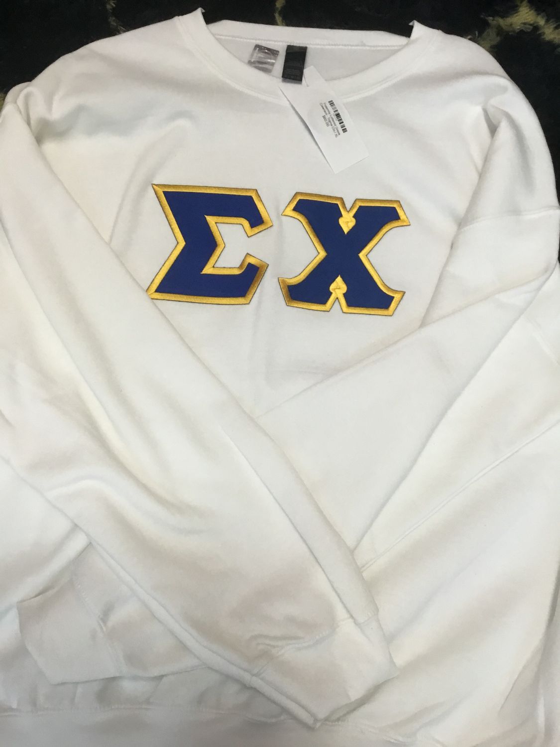 Fraternity Lettered Greek Crewneck - Sigma Chi