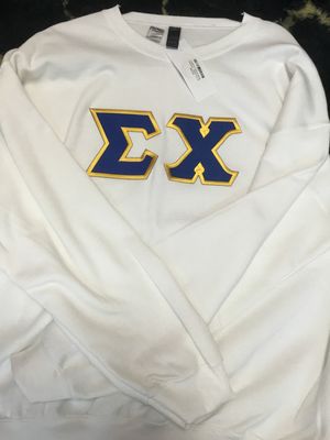 Fraternity Lettered Greek Crewneck - Sigma Chi