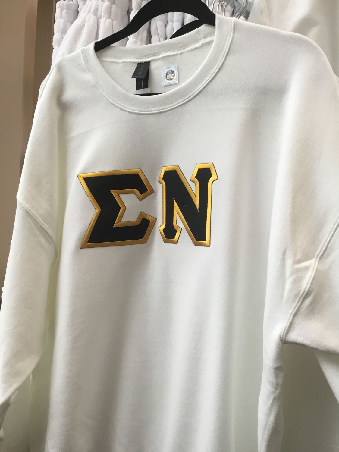 Fraternity Lettered Greek Crewneck - Sigma Nu