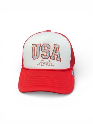 USA Trucker Hat with Bow
