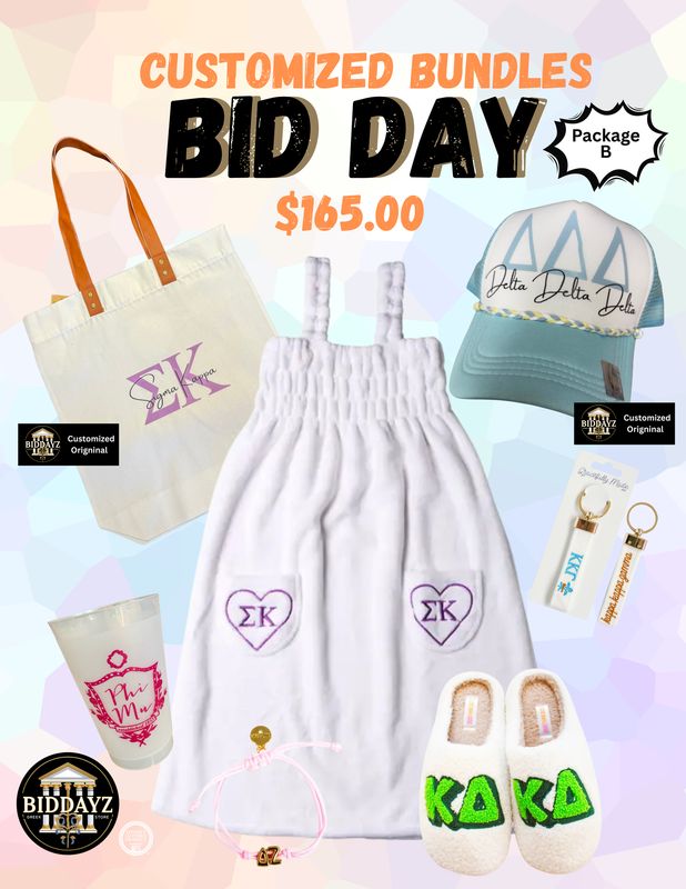 Customized Bid Day Bundle  - Package B