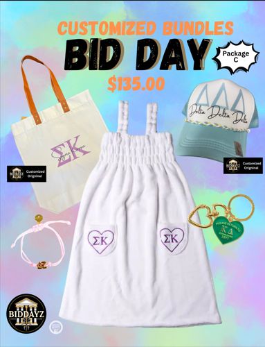 Customized Bid Day Bundle - Package C