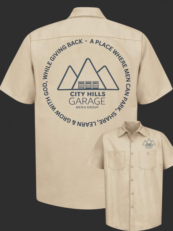City Hills Garage - Men Group - Industrial Work Shirt